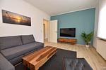 Wohnzimmer - Strandkorb 12 - FeWo 1 - Top-Hundeurlaub