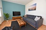 Wohnzimmer - Strandkorb 12 - FeWo 2 - Top-Hundeurlaub