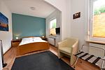 Schlafzimmer - Strandkorb 12 - FeWo 2 - Top-Hundeurlaub