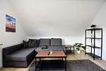 Wohnzimmer - Strandkorb 12 - FeWo 3 - Top-Hundeurlaub