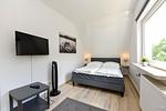 Schlafzimmer - Strandkorb 12 - FeWo 3 - Top-Hundeurlaub
