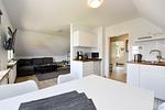 Wohnzimmer - Strandkorb 12 - FeWo 3 - Top-Hundeurlaub