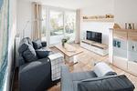 Wohnzimmer - Haus Seestern - Apartment 3 - Top-Hundeurlaub