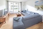Wohnzimmer - Haus Seestern - Apartment 7 - Top-Hundeurlaub