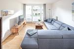 Wohnzimmer - Haus Seestern - Apartment 7 - Top-Hundeurlaub