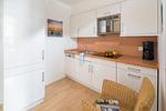 Küche / Küchenzeile - Haus Seestern - Apartment 7 - Top-Hundeurlaub