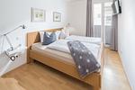Schlafzimmer - Haus Seestern - Apartment 7 - Top-Hundeurlaub