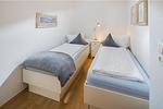 Schlafzimmer - Haus Seestern - Apartment 7 - Top-Hundeurlaub