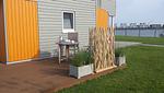 Terrasse - Ferienhaus Koje 23 Olpenitz - Top-Hundeurlaub