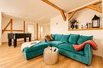HJ7_Harzlodge Lebenstraum_Wohnzimmer_1 - Harzlodge Lebenstraum - Top-Hundeurlaub