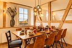 HJ7_Harzlodge Lebenstraum_Küche mit Esstisch - Harzlodge Lebenstraum - Top-Hundeurlaub