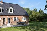 Garten - Ferienwohnung Ole Hof Risum-Lindholm - Top-Hundeurlaub