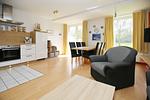 Blick zum Wohnbereich - Wohnung 019 - Top-Hundeurlaub