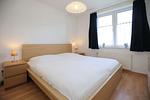 erstes Schlafzimmer mit Doppelbett - Wohnung 019 - Top-Hundeurlaub