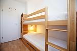 Etagenbett im zweiten Schlafzimmer - Wohnung 019 - Top-Hundeurlaub