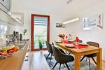 Küche / Küchenzeile - Haus Fore - Appartement Major - Top-Hundeurlaub