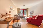 Wohnzimmer - Haus Fore - Appartement Hiddensee 2 - Top-Hundeurlaub