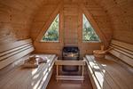 Land in Sicht  mit Sauna - Top-Hundeurlaub