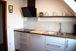 Küche / Küchenzeile - Ferienwohnung Vadders Hof Risum-Lindholm - Top-Hundeurlaub