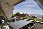 Balkon - FeWo 06:  Balkon, Meerblick - Top-Hundeurlaub