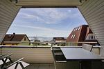 Balkon - FeWo 06:  Balkon, Meerblick - Top-Hundeurlaub