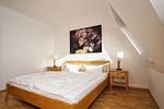 Schlafzimmer - FeWo 06:  Balkon, Meerblick - Top-Hundeurlaub