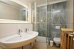 Badezimmer - FeWo 06:  Balkon, Meerblick - Top-Hundeurlaub