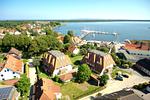 Vogelperspektive - FeWo 06:  Balkon, Meerblick - Top-Hundeurlaub