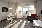 Wohnzimmer - FeWo 05:  Balkon - Top-Hundeurlaub