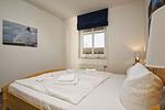 Schlafzimmer - FeWo 05:  Balkon - Top-Hundeurlaub