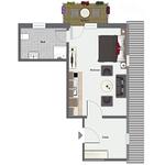 Grundriss - Wohnung 10 - Top-Hundeurlaub
