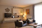 Wohnzimmer mit Zugang zur Terrasse - Wohnung 06 - Top-Hundeurlaub