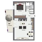 Grundriss - Wohnung 06 - Top-Hundeurlaub
