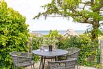 Gemütliche Terrasse mit Meerblick - Haus Anna Atelier - Top-Hundeurlaub