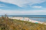 Strand mit Liegen und Meer - Kleine Rotbuche - Top-Hundeurlaub