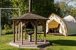 Grillplatz mit überdachtem Grill - Haus am Schilf - Wohnung 6 - Top-Hundeurlaub