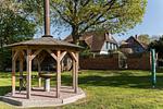 Pavillon im Garten mit Grillplatz - Haus am Schilf - Wohnung 5 - Top-Hundeurlaub