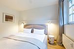 Schlafzimmer mit Doppelbett - Hoop - Top-Hundeurlaub