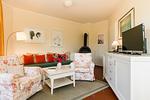 Wohnzimmer - Nele Nelsson Hus, Landhaus Haven Höövt - Top-Hundeurlaub