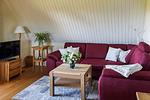 Wohnzimmer - Haus am Bodden 03 - Top-Hundeurlaub