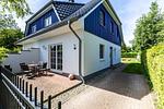 Ferienhaus mit Terrasse und Gartenblick - An der Boddenweide - Top-Hundeurlaub