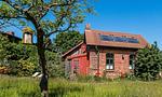 Außenansicht eines charmanten Backsteinhauses - Alte Tischlerei 02 - Top-Hundeurlaub