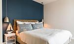 Schlafzimmer mit Doppelbett und stilvollem Design - SiebenFinken - Top-Hundeurlaub