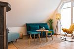 Wohnzimmer - Haus Ostseenixe 04 - Top-Hundeurlaub