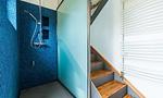 Moderne Dusche in stilvollem Badezimmer - Strandrausch - Top-Hundeurlaub
