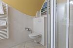 Modernes Badezimmer mit Dusche und Toilette - Muschel 3 - Top-Hundeurlaub