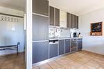 Moderne Küche mit hochwertigen Geräten - Strandhaus Wustrow - Wohnung 1 - Top-Hundeurlaub