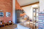Moderne Küche mit Essbereich und viel Licht - Strandhaus Wustrow - Wohnung 5 - Top-Hundeurlaub