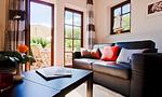 Wohnzimmer mit Zugang zur Terrasse - Windflüchter, Landhaus Haven Höövt - Top-Hundeurlaub