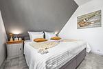 Schlafzimmer - Ferienhaus Pfefferminza Kronsgaard - Top-Hundeurlaub